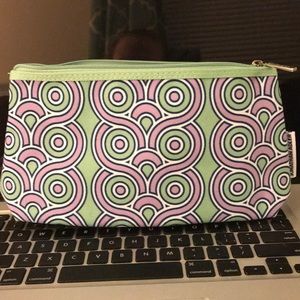 Jonathan Adler-designed Makeup Bag Purple & Green